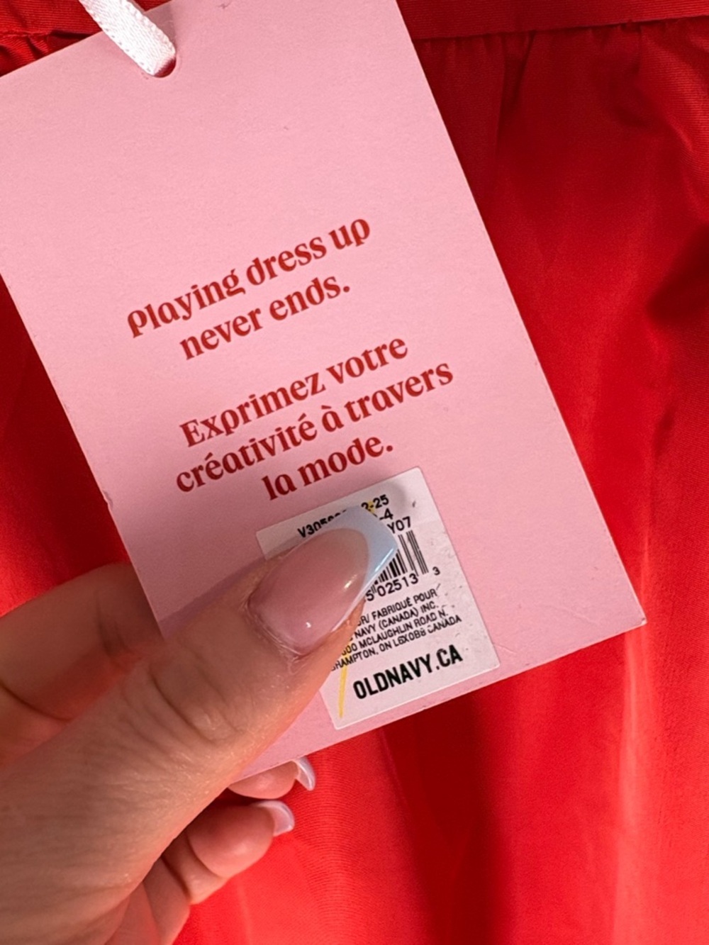 FREE Gift ๐ OLD NAVY NWT Poppy Red Taffeta Maxi Skirt Sz XL ๐จ๐ฆ Canada Day - Picture 7 of 10
